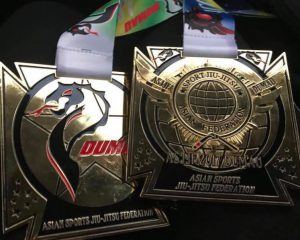 ASJJF DUMAU MEDAL DESIGN